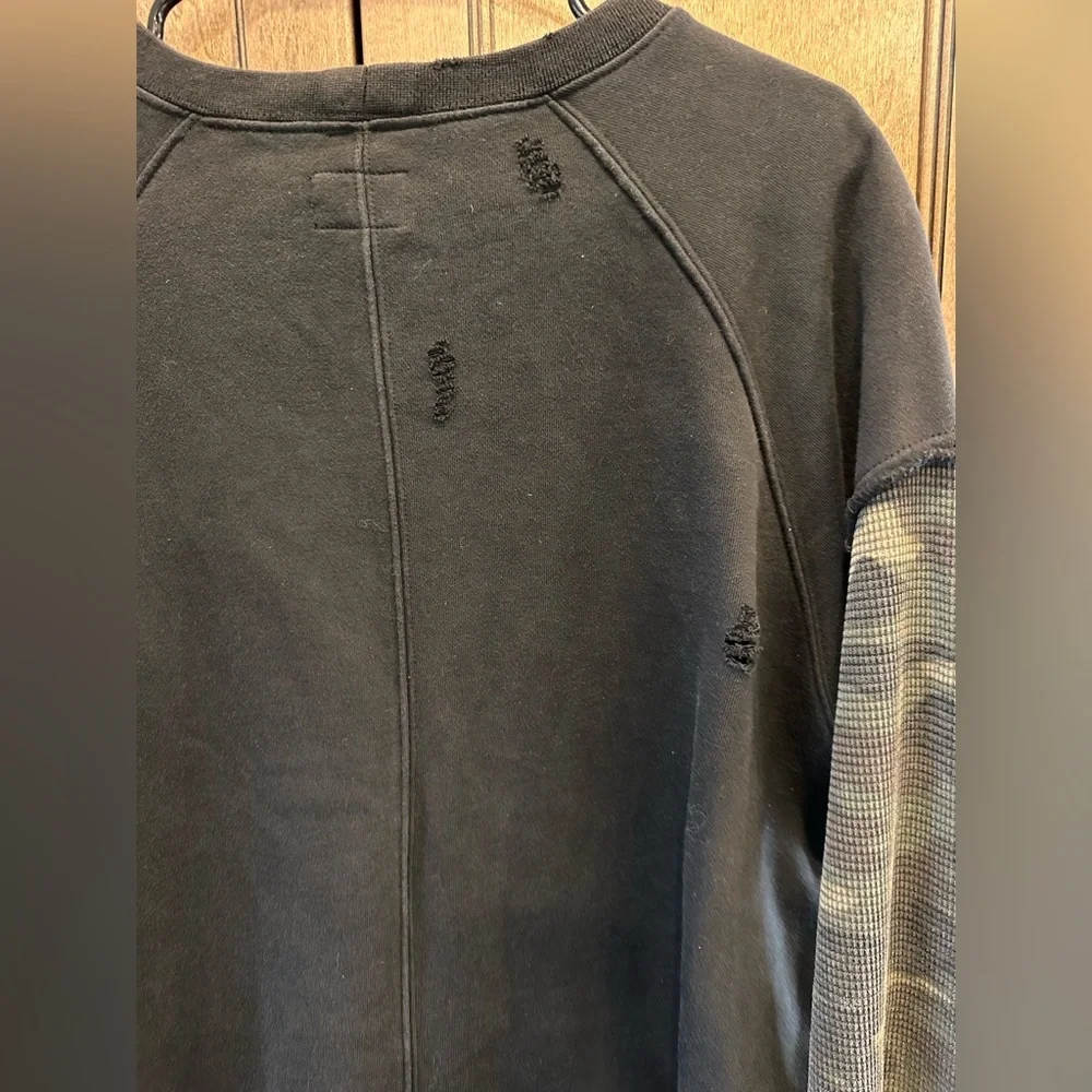 Hudson Jeans “Striker” Crewneck Sweatshirt